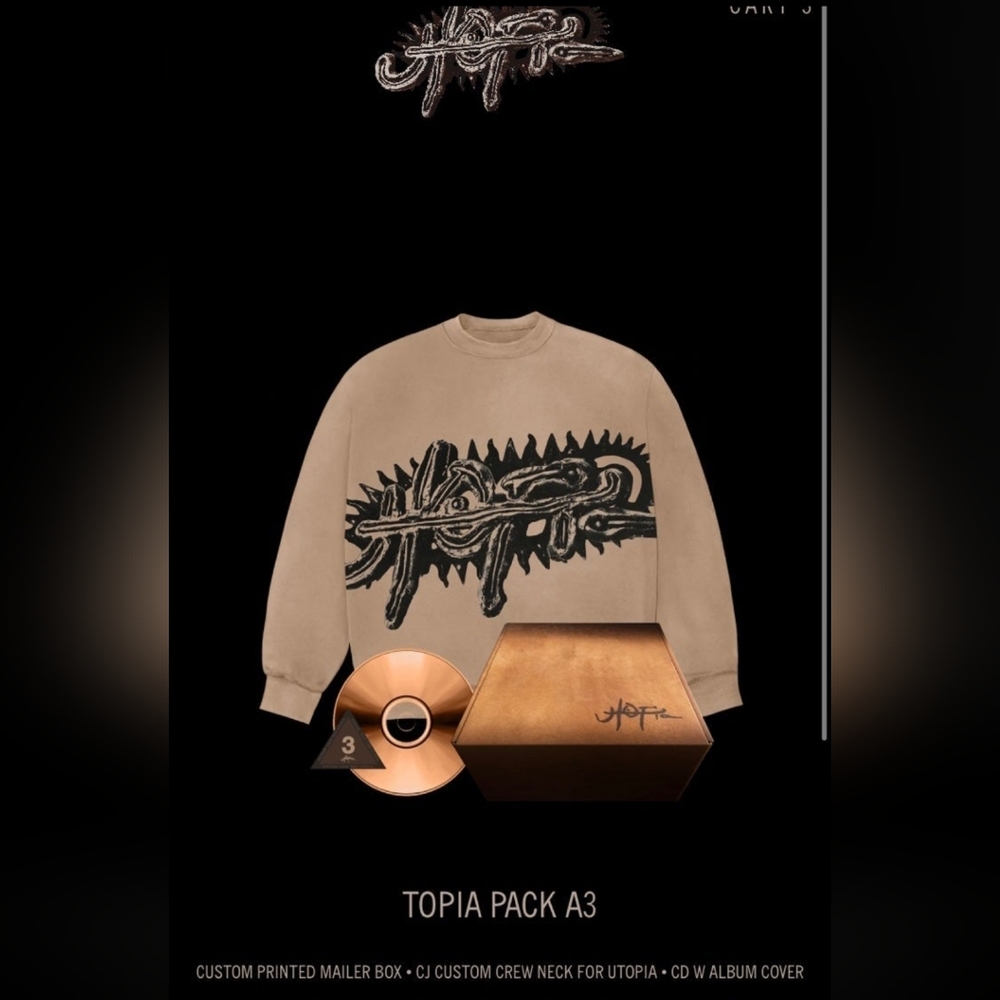 Travis Scott Utopia A3